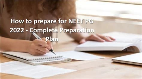 PPT How To Prepare For NEET PG 2022 Complete Preparation Plan