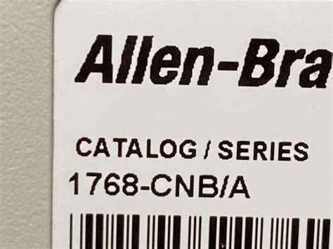 Allen Bradley Cnb Cn Compactlogix L Controlnet Interface Bridge