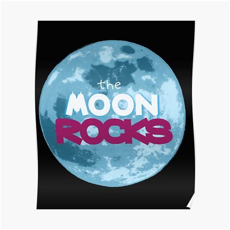 "Moon Rocks" Poster for Sale by LuanGiai | Redbubble