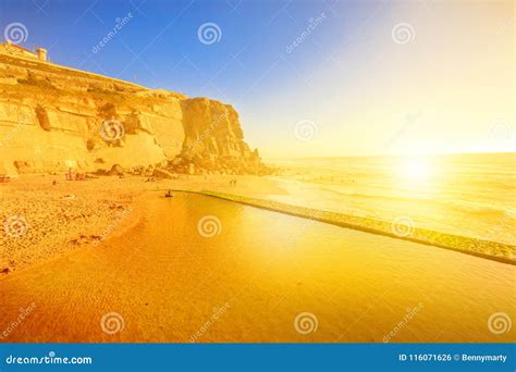 Azenhas do Mar Beach editorial photo. Image of european - 116071626