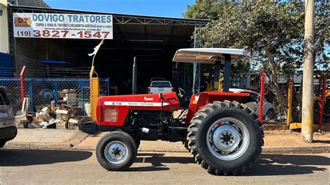 Trator Massey Ferguson 275 Advanced 4x2 Ano 2004 2005 A Venda R 115