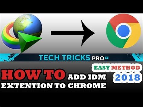 How To Add Idm Extension In Chrome IDM Not Woking Fixed EASY METHOD