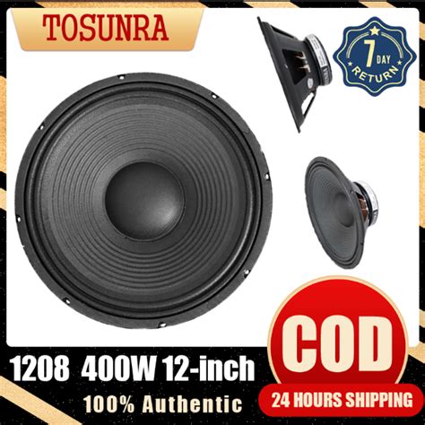 TOSUNRA Instrumental Speaker 12inches 400W Amplifier Accessories Sound