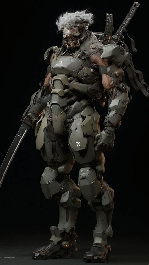 Artstation Metal Gear Solid Part Robot Concept Art Metal