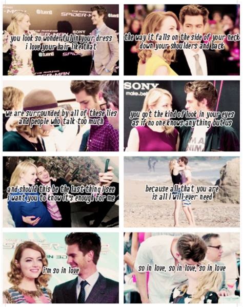 I Love This Andrew Garfield And Emma Stone Tenerife Sea By Ed Sheeran