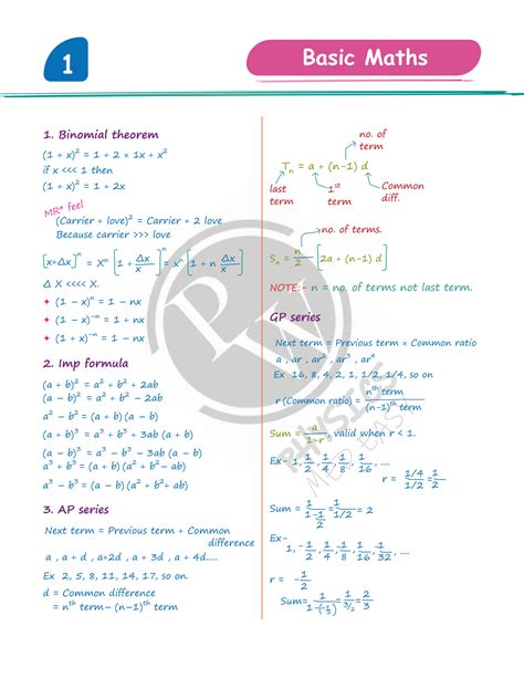 Solution Basic Maths Calculus Handwritten Notes Yakeen Legend