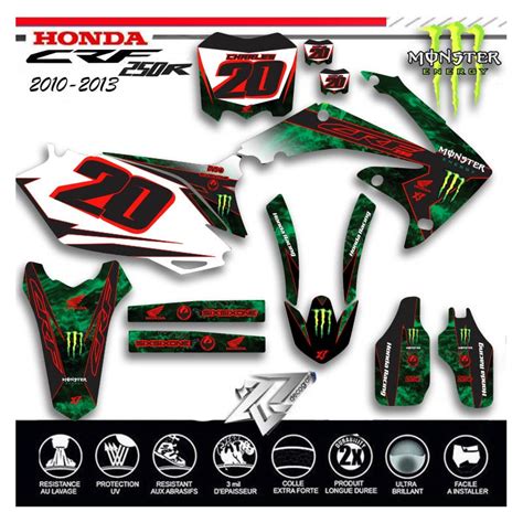 Kit D Co Honda Crf Monster Energy Decografix Couleur