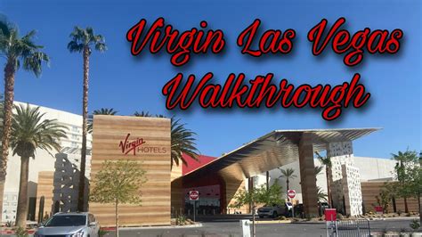 Virgin Hotel Las Vegas Walkthrough Tour Grand Opening Youtube