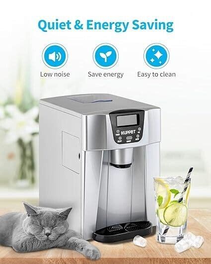 In Countertop Ice Maker Water Dispenser Ready In Min Lbs Ice In