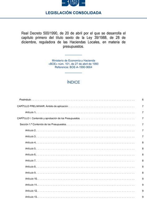 Análisis del impacto del Real Decreto 500 1990 en el ámbito jurídico