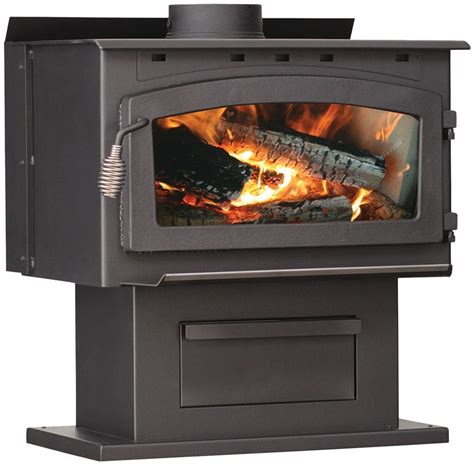 Stove Pedestal Wood King Epa