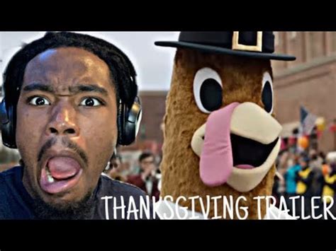 THANKSGIVING TRAILER REACTION YouTube