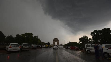 Heavy Rains Thunderstorms Lash Delhi Ncr Imd Predicts More Showers Ahead Latest News Delhi