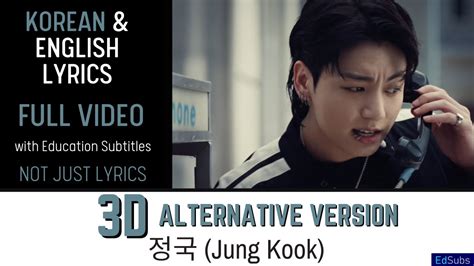 Jung Kook D Alternative Version Mv Korean English Subs