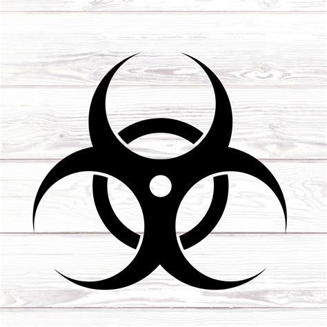 Biohazard Decal Biohazard Stickerbiohazard Symbolscience Etsy