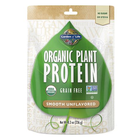 Garden Of Life Organic Plant Protein Powder Unflavored 83 Oz