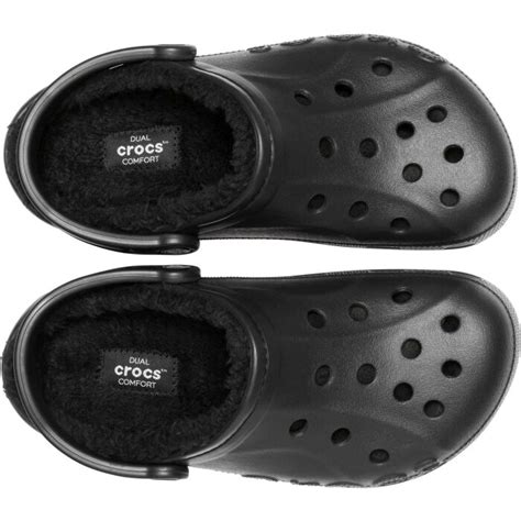 Crocs BAYA LINED CLOG Unisex Clogs Black Sportisimo