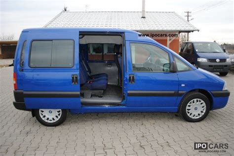 Fiat Scudo Jtd Seats Air Car Photo And Specs