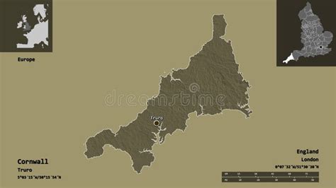 Cornwall Administrative County Of England Previews Administrative