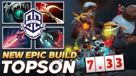 Topson Techies 7 33 New Epic Build Dota 2 Pro Gameplay Watch Learn