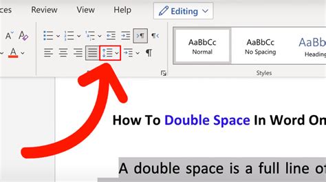 How To Double Space In Word Desktop Mobile Online