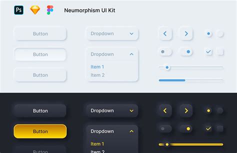 15 Top Soft Ui And Neumorphic Ui Kits Laptrinhx