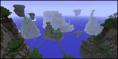 Map A Telecharger Gratuitement Floating Mountains Minecraft