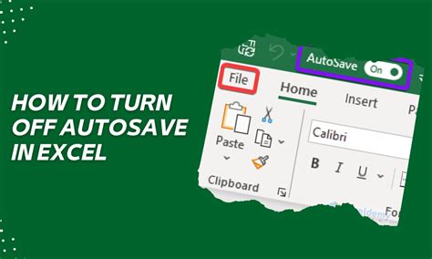 Increased Control Over Your Workbooks How To Turn Off Autosave In