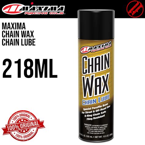 Maxima Chain Wax Chain Lube 218ml 535ml Speed Depot Lazada Ph