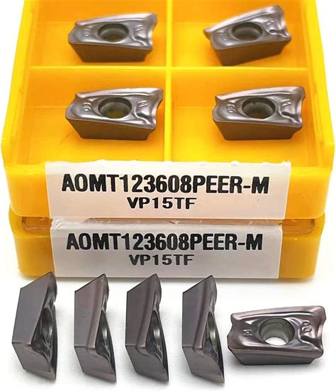 Amazon Uangli Carbide Inserts Aomt Peer M Vp Tf Cnc