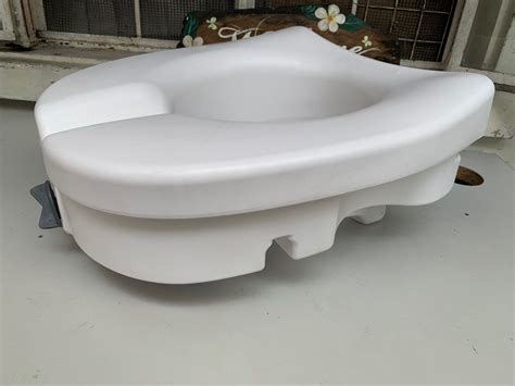 Carex Usa Toilet Seat Riser 45 Higher Furniture And Home Living