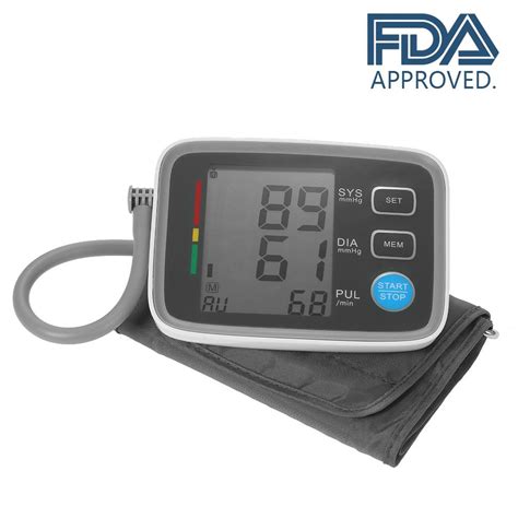 Buy Alphamed Lcd Upper Arm Blood Pressure Monitor With Cuff Digital