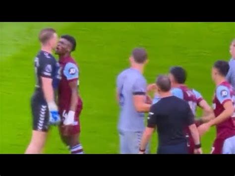 MOHAMMED KUDUS FIRST 90MINS IN THE EPL ALTERCATION WITH PICKFORD