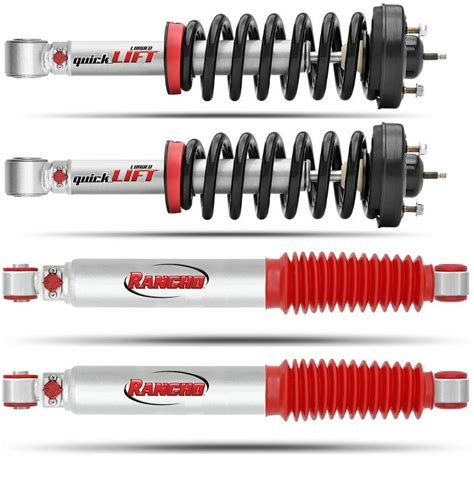 Rancho Set Of Front Struts Rear Shocks For Silverado Sierra