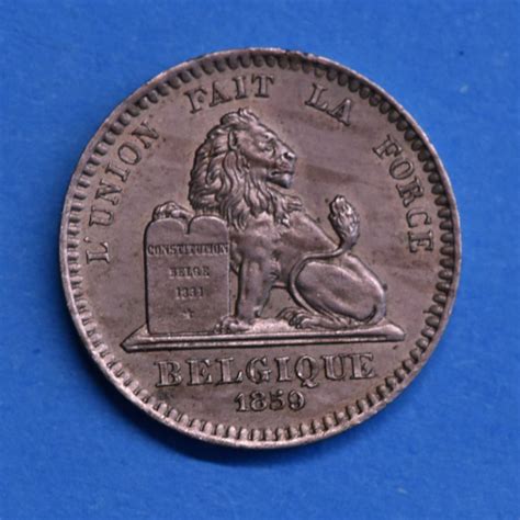 Belgique Leopold I Centimes Proefslag Essai