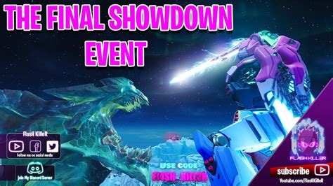 Fortnite Final Showdown Live Event Full Video Youtube