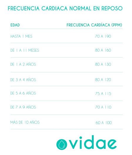 Frecuencia Cardíaca ¿cuántas Pulsaciones Son Normales Por Edad