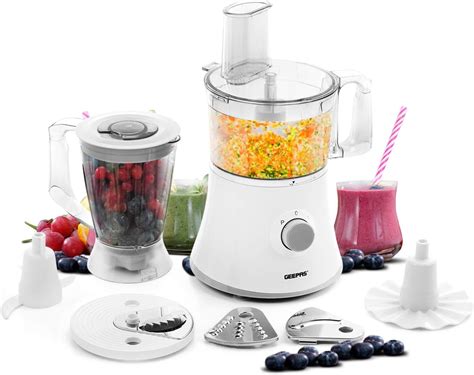 Geepas 800W 10 In 1 Food Processor Blender Multifunctional Electric