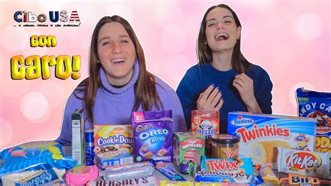 Io E Caro Assaggiamo Snack Americani Cibo Usa Youtube