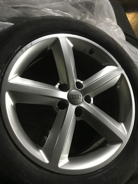 Поменяю диски r18 на r16-17 Audi — Audi A4 (B6), 2 л., 2001 года | шины ...