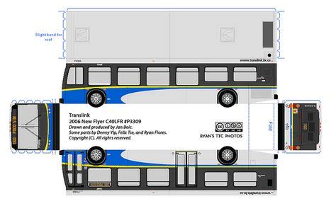 24 Paper Bus Models ideas | bus, paper models, paper