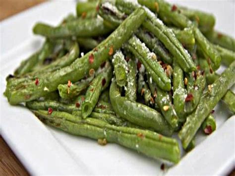 Parmesan Garlic Roasted Green Beans Roasted Green Bean Recipes