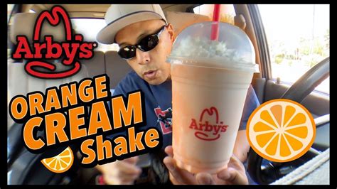 ARBYS ORANGE CREAM SHAKE REVIEW - YouTube