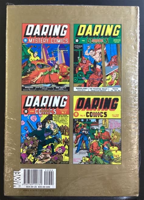 Marvel Masterworks Golden Age Daring Mystery Vol Nos Hc