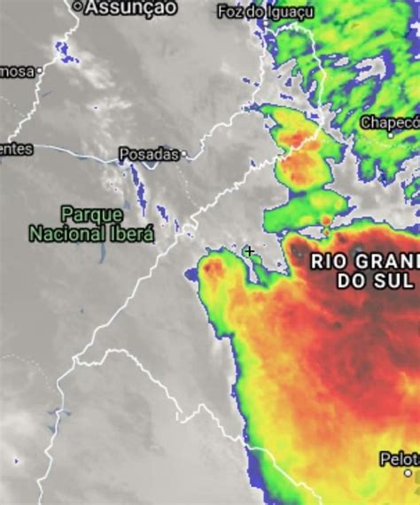 Coluna De Not Cias Do Tempo E Do Clima Aos Poucos A Chuva Ir