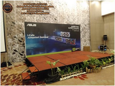 Sewa Panggung Set Backdrop Custom Area Tambun Kota Bekasi