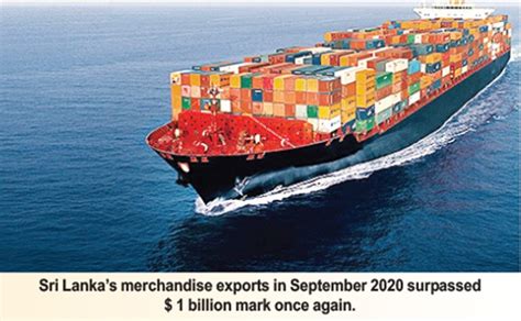 Sri Lanka Achieves Three Year On Year Increases Of Merchandise Exports