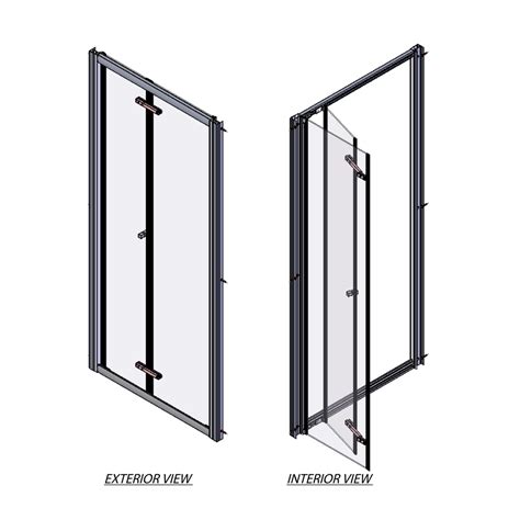 Aqualux Bi Fold Shower Enclosure 900 X 900mm 8mm Glass Homebase