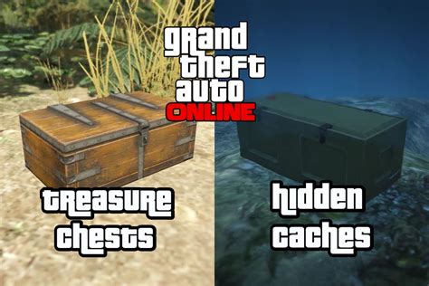 How To Find Treasure Chests And Hidden Caches In Gta Online