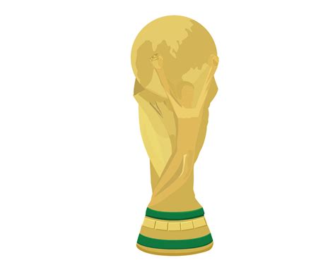 Trofeo Coppa Del Mondo Fifa Simbolo Logo Campione Mondiale Oro Design